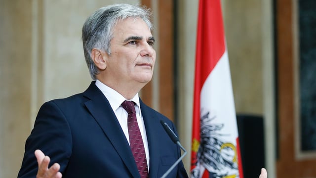 Der österreichische Bundeskanzler Werner Faymann Der österreichische Bundeskanzler Werner Faymann