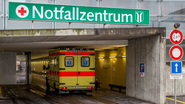 Krankenauto. Krankenauto.