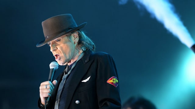 Udo Lindenberg bei einem Konzert 2014. Udo Lindenberg bei einem Konzert 2014.
