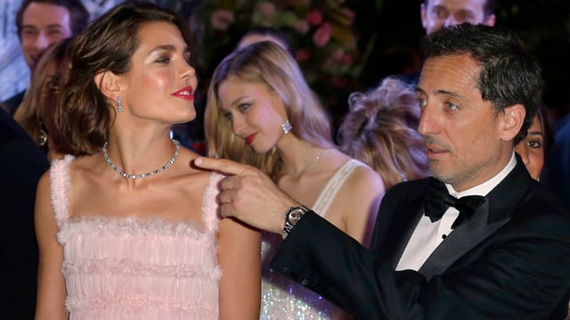 Charlotte Casiraghi mit Gad Elmaleh Charlotte Casiraghi mit Gad Elmaleh