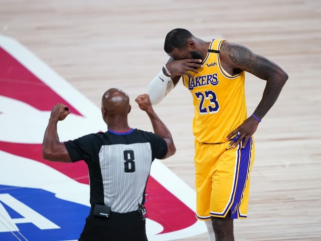 Lakers-Superstar LeBron James.