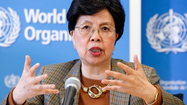 Margaret Chan in Grossaufnahme Margaret Chan in Grossaufnahme