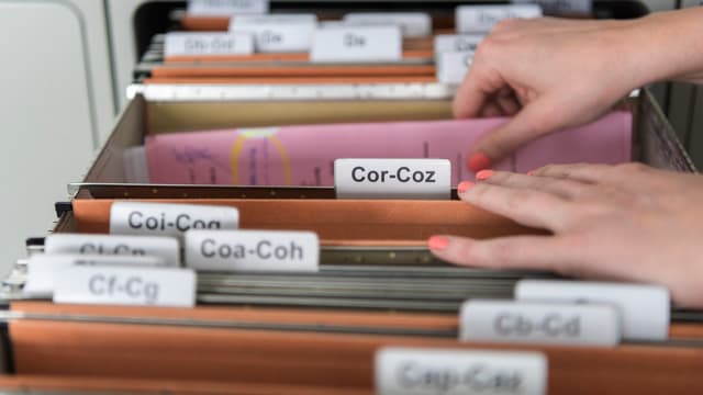 Hängeregister voller Auszüge Hängeregister voller Auszüge