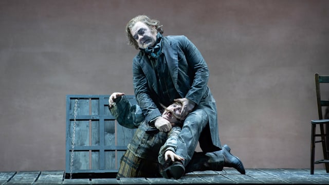 Opernstar Bryn Terfel spielt den «Sweeney Todd». Opernstar Bryn Terfel spielt den «Sweeney Todd».
