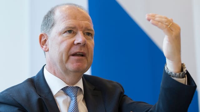 Präsident des Arbeitgeberverbandes Valentin Vogt Präsident des Arbeitgeberverbandes Valentin Vogt
