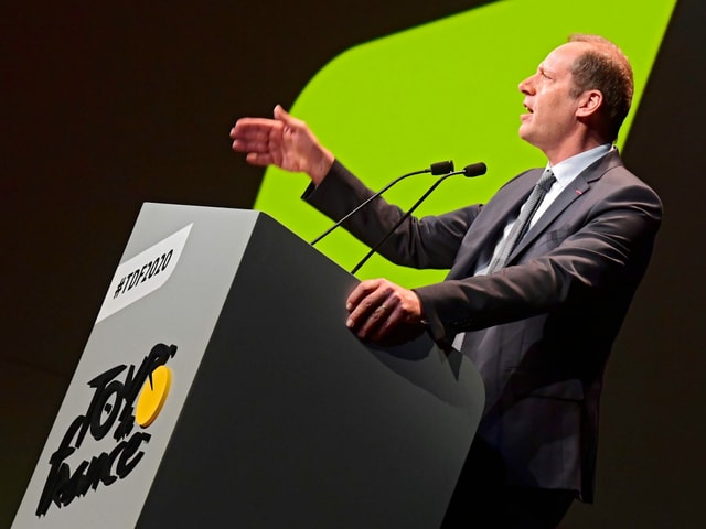 Tour-de-France-Renndirektor Christian Prudhomme. Tour-de-France-Renndirektor Christian Prudhomme.