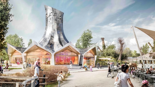 Neuer Turm für den Kinderzoo Neuer Turm für den Kinderzoo