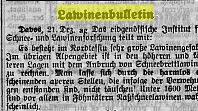 Erstes Bulletin Erstes Bulletin