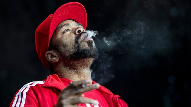 Method Man am kiffen Method Man am kiffen