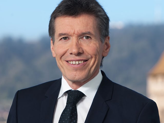 Porträt von Felix Schneuwly. Porträt von Felix Schneuwly.