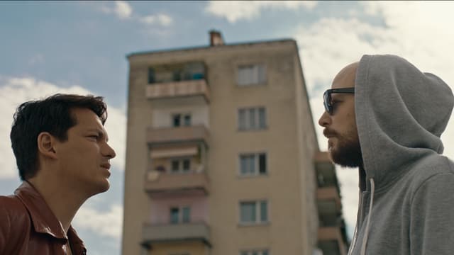 Die Hauptfiguren Benny und Marko aus «Die Migrantigen». Die Hauptfiguren Benny und Marko aus «Die Migrantigen».