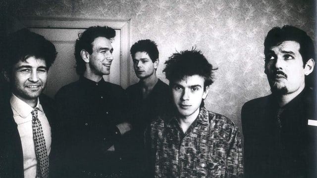 Die Band Tuxedomoon als sie noch jünger waren. Die Band Tuxedomoon als sie noch jünger waren.