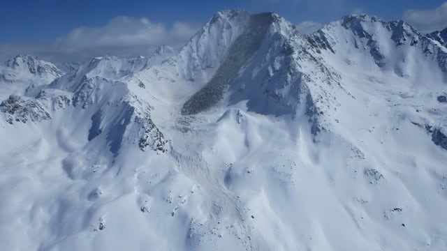 Flüela Weisshorn im Winter Flüela Weisshorn im Winter