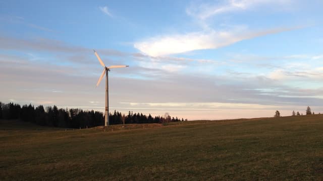 Windrad auf Grencherberg Windrad auf Grencherberg