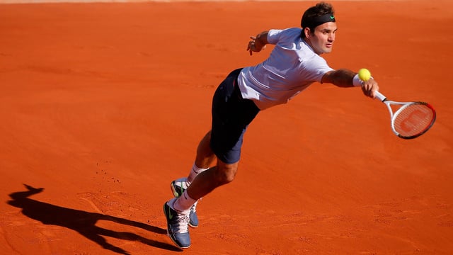 Roger Federer kehrt in Hamburg auf die rote Asche zurück.