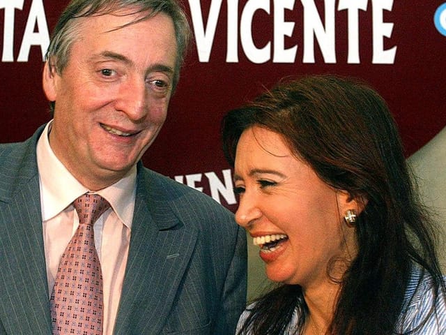 Das Ehepaar Kirchner in Nahaufnahme