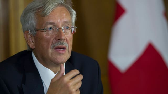Aufnahme des Schweizer Botschafters in Washington, Martin Dahinden. Aufnahme des Schweizer Botschafters in Washington, Martin Dahinden.