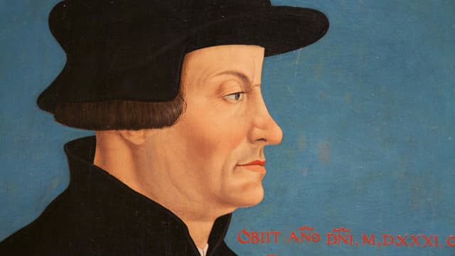 Zwingli-Porträt Zwingli-Porträt