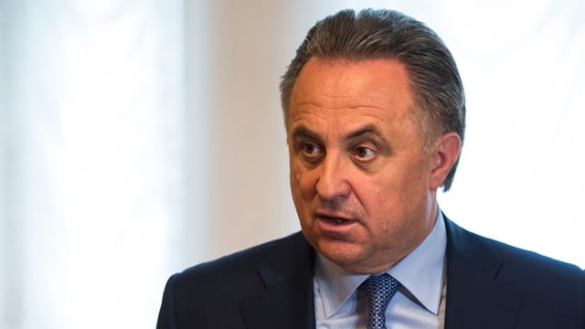 Ein Portrait-Bild des russischen Sportministers Witali Mutko. Ein Portrait-Bild des russischen Sportministers Witali Mutko.