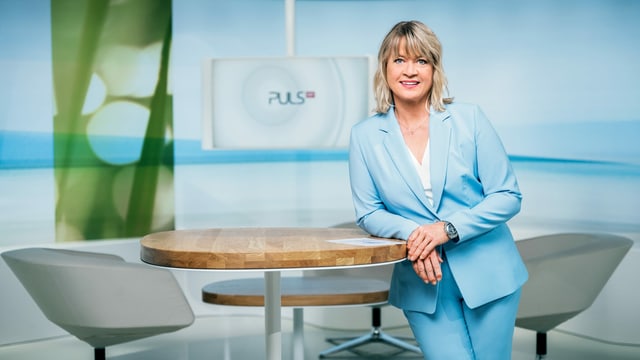 Daniela Lager, Moderatorin «Puls» Daniela Lager, Moderatorin «Puls»