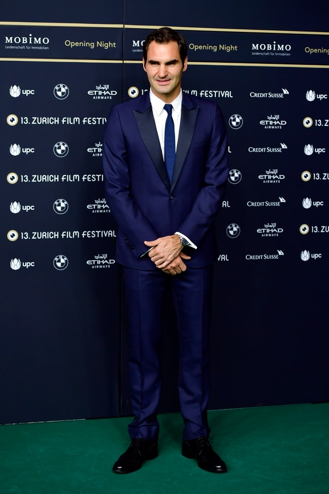 Tennisstar Roger Federer.