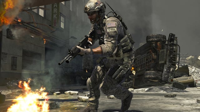 Screeshot vom Computerspiel «Call of Duty».