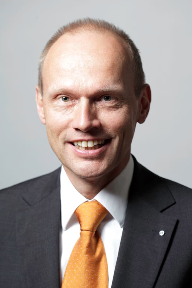 Portrait des Bankratspräsidenten der ZKB, Jörg Müller-Ganz Portrait des Bankratspräsidenten der ZKB, Jörg Müller-Ganz