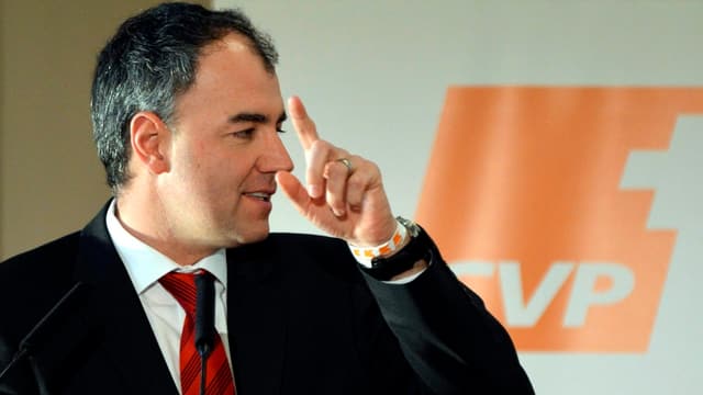 CVP-Präsident Christophe Darbellay. CVP-Präsident Christophe Darbellay.