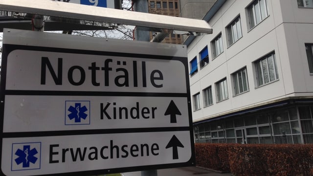 Notfalltafel im Kantonsspital Aarau Notfalltafel im Kantonsspital Aarau