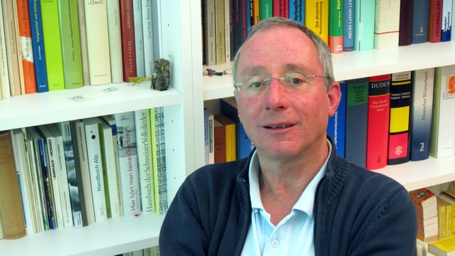 Purtret dal professur da rumantsch Clau Solèr. Purtret dal professur da rumantsch Clau Solèr.
