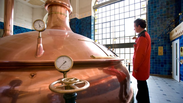Bierbrauerei, innen Bierbrauerei, innen