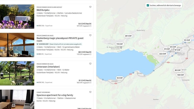Screenshot Airbnb Screenshot Airbnb