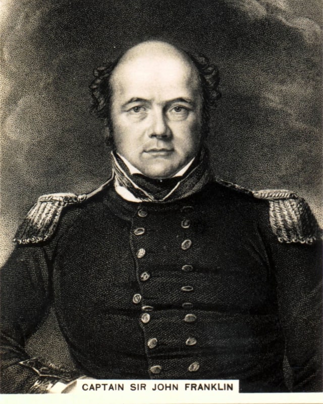Porträt von Sir John Franklin Porträt von Sir John Franklin