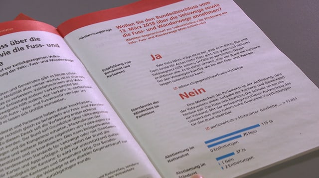 Abstimmungsbüchlein. Abstimmungsbüchlein.