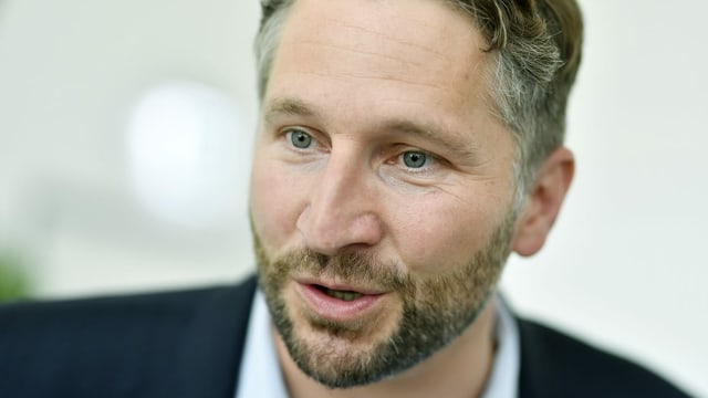 Portrait von Winterthurs Finanzvorsteher Kaspar Bopp. Portrait von Winterthurs Finanzvorsteher Kaspar Bopp.