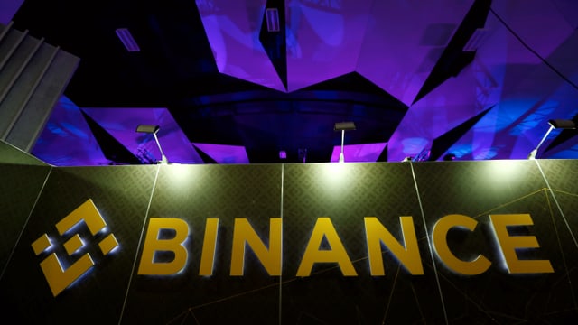 Logo der Kryptowährungs-Börse Binance Logo der Kryptowährungs-Börse Binance