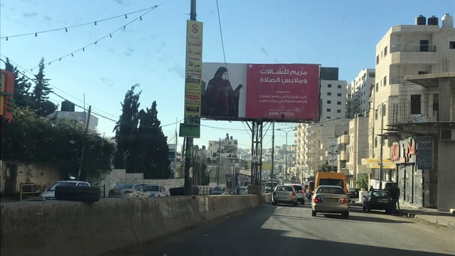 In Ramallah im Westjordanland. In Ramallah im Westjordanland.