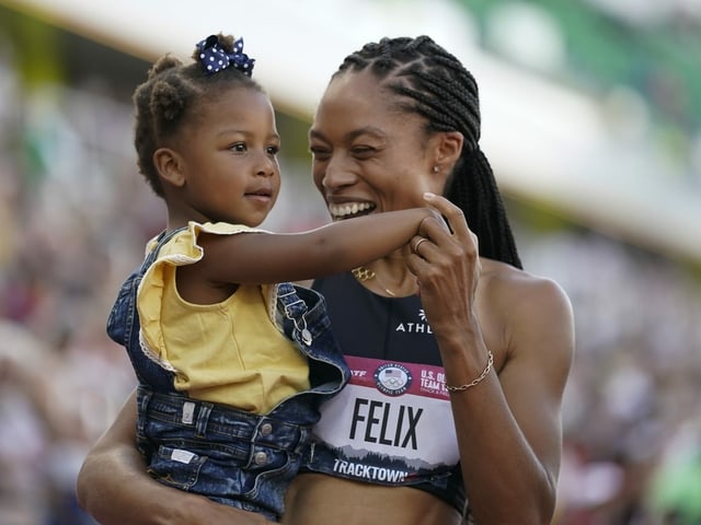 Allyson Felix. Allyson Felix.