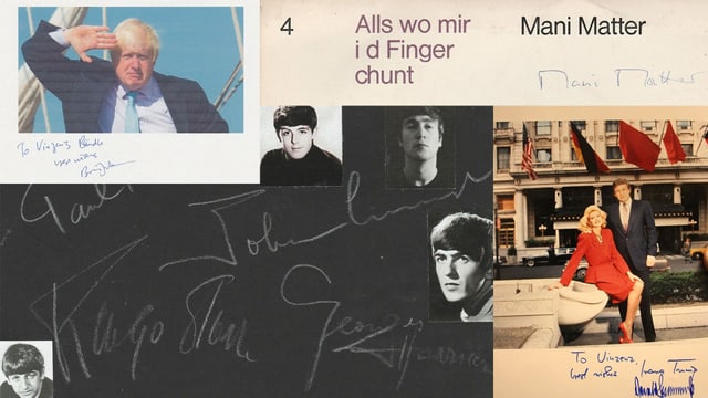 Verschiedene Unterschriften Verschiedene Unterschriften