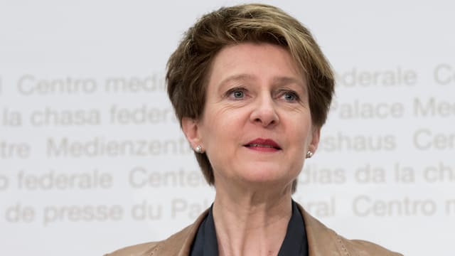 Bundesrätin Sommaruga Bundesrätin Sommaruga