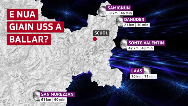 Ina carta da la regiun cun las discotecas a Samignun, San Murezzan e sur cunfin. Ina carta da la regiun cun las discotecas a Samignun, San Murezzan e sur cunfin.