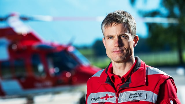 Marco Lei, Rettungssanitäter Marco Lei, Rettungssanitäter