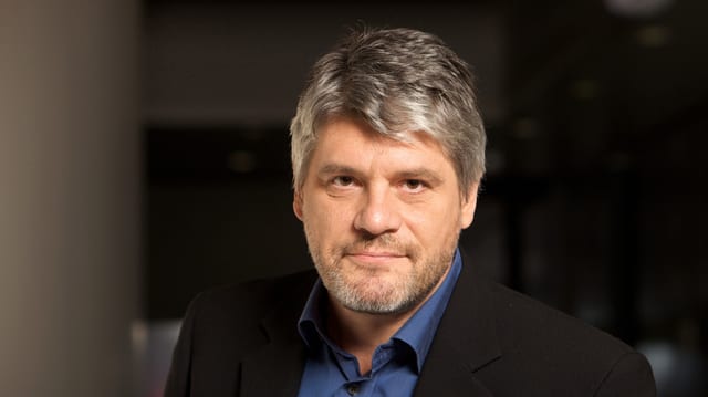 Porträt von Raoul Schrott. Porträt von Raoul Schrott.