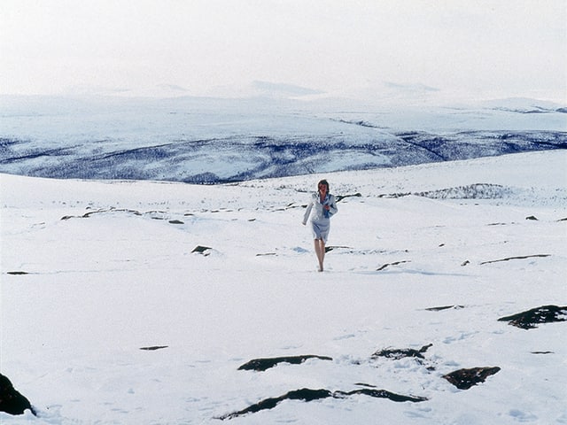 Ein Bild der Serie «Modern Normads» von Marja Helander. Ein Bild der Serie «Modern Normads» von Marja Helander.