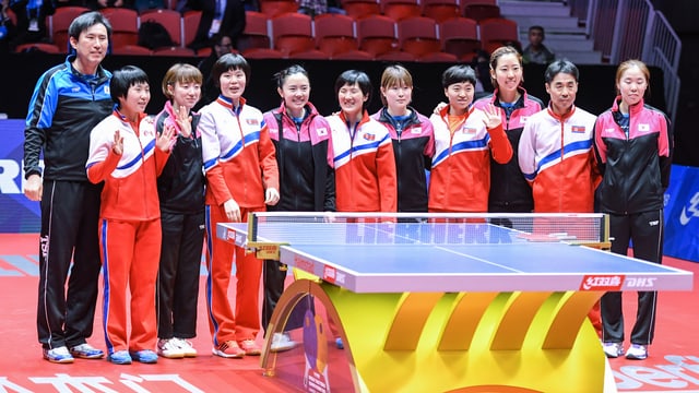Gemeinsames Korea an Tischtennis-WM (Radio SRF 4 News, Vorabendbulletin, 03.05.2018)