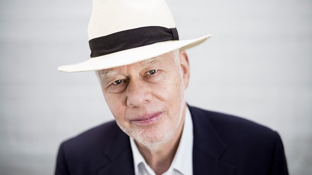 Lukas Hartmann mit Hut. Lukas Hartmann mit Hut.
