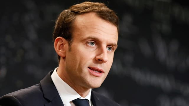 Frankreichs Präsident Macron. Frankreichs Präsident Macron.