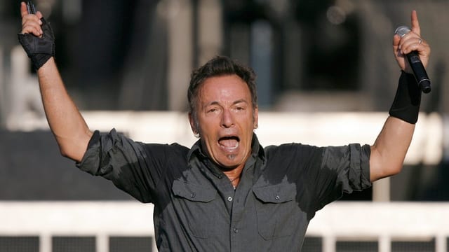 Bruce Springsteen im Stade de Suisse.