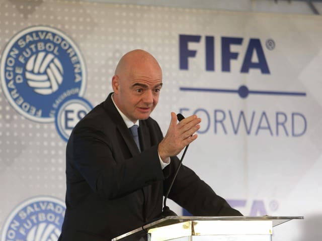 Fifa-Präsident Gianni Infantino. Fifa-Präsident Gianni Infantino.