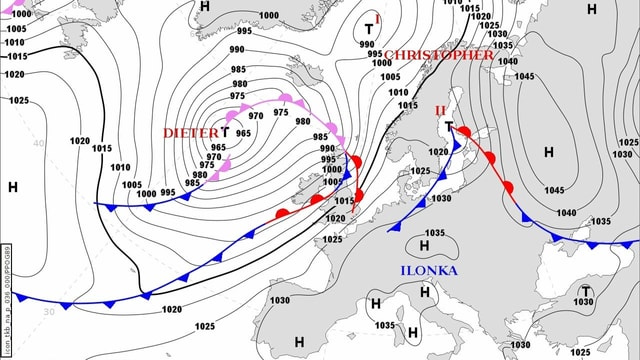 Bodenwetterkarte Europa für den 23. Februar 2021 Bodenwetterkarte Europa für den 23. Februar 2021